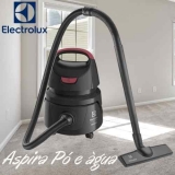Aspirador água pó Electrolux compacto potente função sopro 1400W 12L total 5L util protetor termico AWDFS