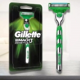 Aparelho de Barbear Gillette Mach3 Sensitive + 1 Carga