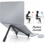 LiteStand Note – Suporte para Notebook – Octoo, Ice Silver/Roxo