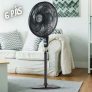 Ventilador de Coluna, Delfos TS+, Preto/Grafite, 127V, Mallory