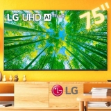 Smart TV LED 75′ 4K UHD LG 75UQ8050PSB