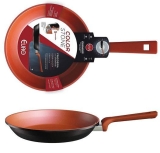 Frigideira 26 cm ColorStone de alumínio com antiaderente Terracota, ALU8358-TC, Euro Home