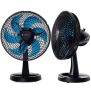 Ventilador Cadence New Windy, 110V, Preto e Azul, VTR560