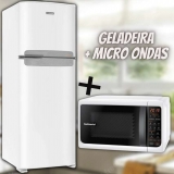 Geladeira/Refrigerador Continental Frost Free – Duplex 472L + Micro-ondas 21L Branco