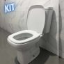 Kit Bacia com Caixa, Assento Polipropileno e Complementos de Instalação Like
