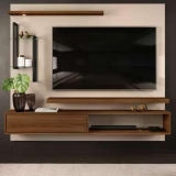 Painel para TV Até 60” DJ Móveis New Greco – 2 Prateleiras