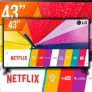 Smart TV LED 43′ FULL HD LG 43LM631C0SB – IA LG ThinQ, Wifi