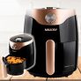 Fritadeira Elétrica Mallory Smart Fryer 3 Litros Preto/Dourado – 127V