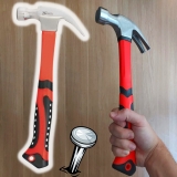 Mtx Martelo Unha 450 G Cabeça 27 Mm Magnetica Cabo Em Fibra