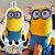 Pelúcia Minions Kevin Médio – 35cm – Fun Divirta-se, Amarelo