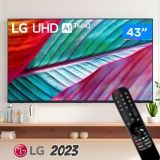 Smart TV 43” 4K Ultra HD LED LG 43UR7800PSA