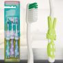 Combo Econômico Infantil com 3 Escovas Dentais, Kess, Multicor