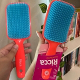 Escova Raquete Flex, Red, Ricca