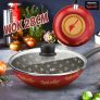 Frigideira Antiaderente Wok 28cm Rochedo Rock in Rio