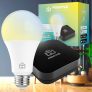 Kit Casa Conectada Lite Positivo 1x Smart Controle Universal e 1x Smart Lâmpada