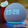Novo Echo Dot 5ª geração com Relógio