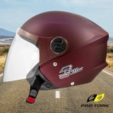 Capacete New Liberty Three Elite Vermelho Fosco Tam. 58 Pro Tork