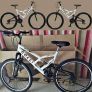 Bicicleta GPS 148 Dupla Suspensão e Freios V-Brake, Aro 26 21 Marchas