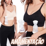 Sutiã de amamentação com bomba de mama