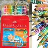 Lápis de Cor Ecolápis Bicolor 24 Lápis/48 Cores Faber Castell