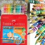 Lápis de Cor Ecolápis Bicolor 24 Lápis/48 Cores Faber Castell