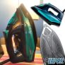 Ferro de Passar a Vapor Iron Steam Pro Elgin com base de cerâmica, turbo vapor vertical e autolimpeza 1400W 127V