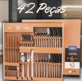 Faqueiro Siena, Brinox 5109/102, Aço Inox