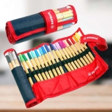 Caneta Extrafina, Stabilo, Rollerset Point 0.4mm, 25 Cores
