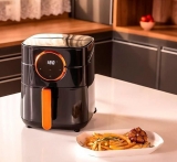 Fritadeira Air Fry Sem Óleo Gaabor Digital Touch, 4L, 1400W, 127V, Grafite – E45A01