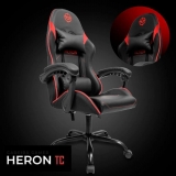 Cadeira Gamer TGT Nova Heron TC, Preta e Vermelha