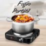 Fogão portátil de mesa Elgin – 1 boca – 1000W