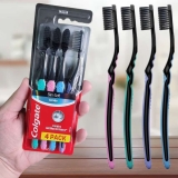 Escova Dental Colgate Slim Soft Carvão 4 unidades