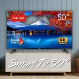SmartTV Aiwa 50” 4K, Borda Ultrafina, HDR10, Dolby Áudio – AWS
