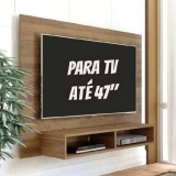 Painel com suporte para Tv até 47″ FLASH cor Pinho – Artely