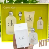 KIT CK ONE 100ml Eau de Toilette spray + CK ONE 100ml Body Wash + CK ONE 15ml Mini Spray