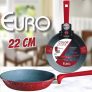 Frigideira 22 cm ColorStone de alumínio com antiaderente Volcano Euro Home