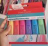 Marca Texto Tons Pastel, Faber-Castell, Textliner Pastel 46, 6 Cores