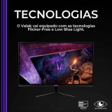 Monitor Gamer Curvo Mancer Valak, 23.6 Pol VA, FHD, 1ms, 180Hz, FreeSync e G-Sync