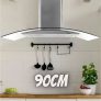Coifa e Depurador de Parede Philco 90cm Pco90g Glass 110v