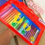Canetinha Ponta Vai e Vem 24 Cores, Faber-Castell