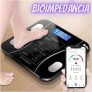 Balança Digital Bioimpedância Corporal Vidro 180kg Bluetooth