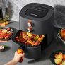 Fritadeira Air Fryer Sem Óleo Gaabor 6L, 1500W, 127V