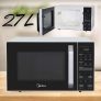 Micro-ondas 27L Branco e Preto Midea LED 127V
