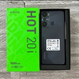 Smartphone INFINIX HOT 20i PRETO 128GB 4GB RAM, Câmera Tripla até 13MP, Bateria de 5000mAh, Tela 6,6” HD+, Dual Chip