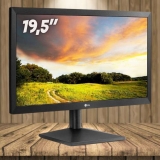 Monitor LG 19.5” LED HD – HDMI, 2ms, Ajuste de Inclinação, Reader Mode, 4-Screen Split, – 20MK400H-B