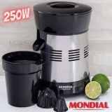 Extrator de Sucos Turbo Premium, Mondial, Preto/Inox, 250W, Bivolt
