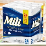 Papel Hig, Mili, pacote de 24