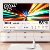 Fast Smart TV Philco 58” PTV58GAGSKSBL 4K