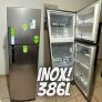 Geladeira Consul Frost Free Duplex 386 litros com Altura Flex cor Inox CRM44AK 110V