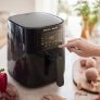 Philips Walita Preta Fritadeira Airfryer Digital 4.1L 220V 1400W
